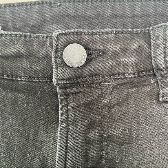 All Saints Jeans Women's 31 Black Mast Skinny Denim  Black Size 31x28 - Picture 7 of 10